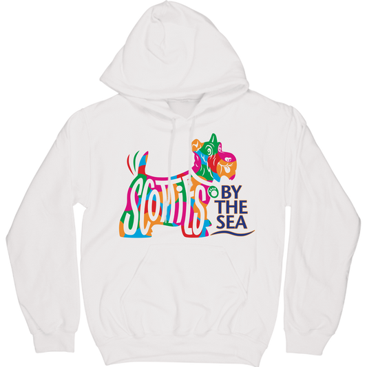 Scotties by the Sea - White Hoodie