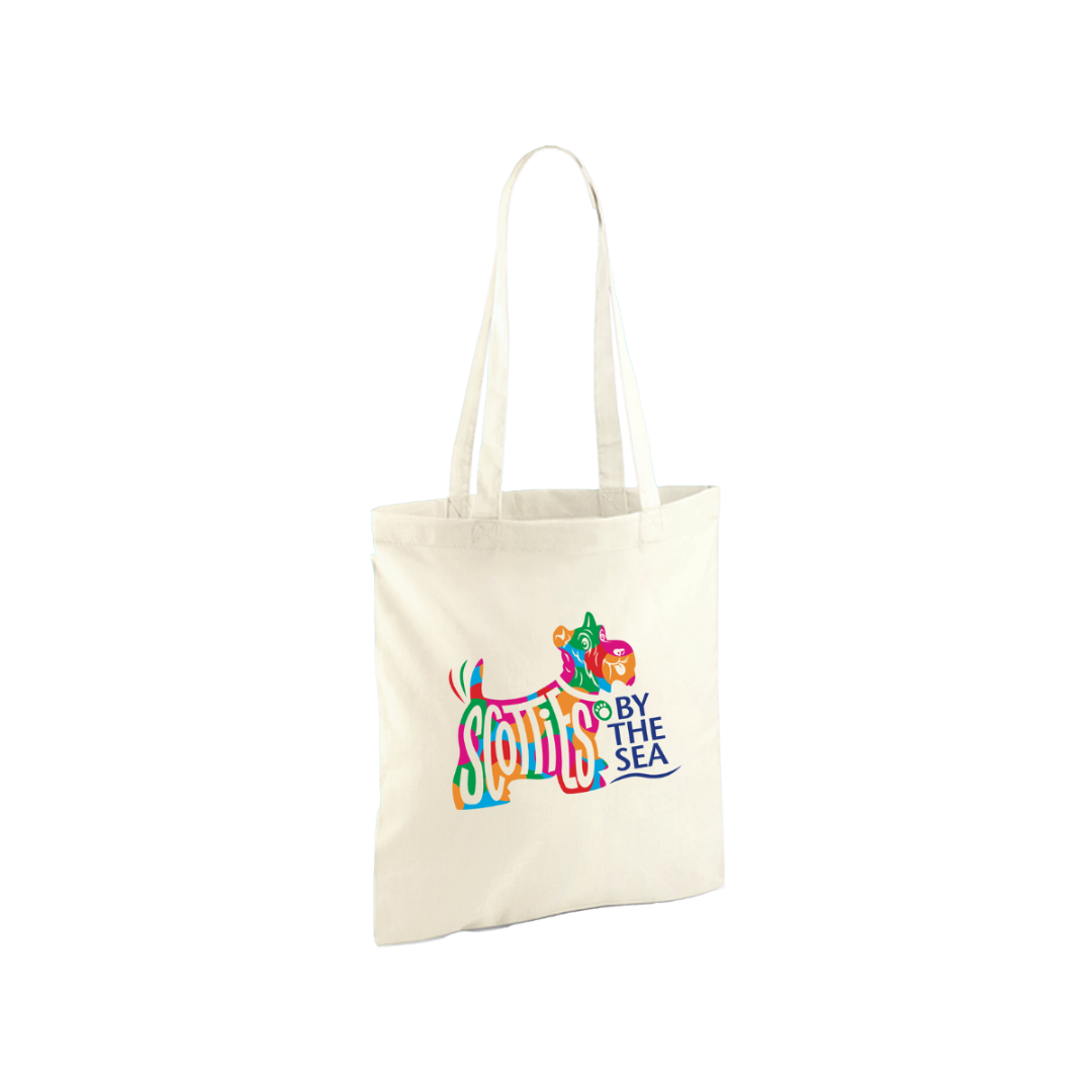 Scotties by the Sea - Natural Tote bag